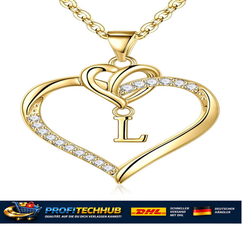 Herz kette damen - damen, 14k