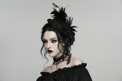 Punk rave hut nocturne veil - punk,