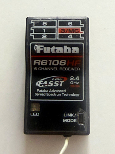 Futaba r6106hf kanal 4ghz - futaba, 2,4ghz