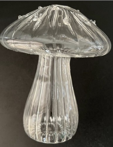 Elegante glas pilzvase - elegante,