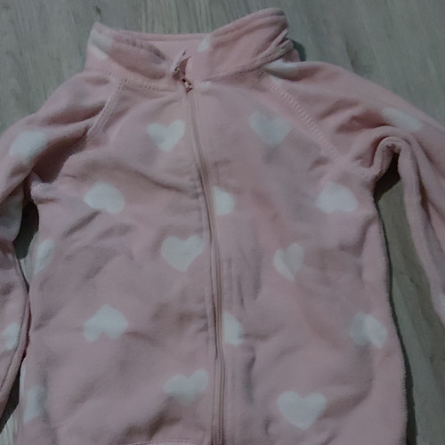 Mädchen fleece kapuzenjacke - mädchen,