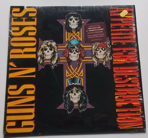Guns roses appetite for - -,