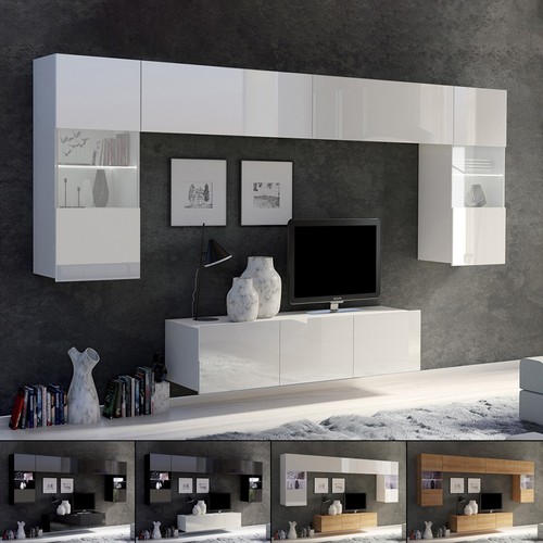 Moderne wohnwand calabrini - moderne,