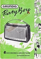 Grundig kofferradio frühe - grundig,