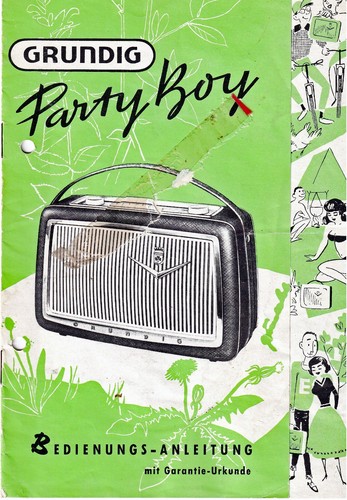Grundig kofferradio frühe - grundig,