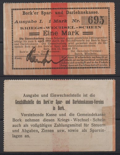 30430 notgeld bork - [30430],