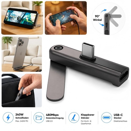 240w usb winkel adapter - c,