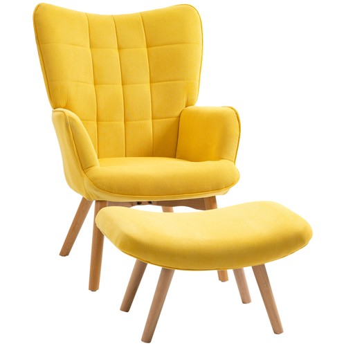 Ohrensessel mit hocker - ohrensessel,