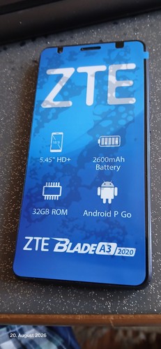 Zte blade 2020 dark grey - a,