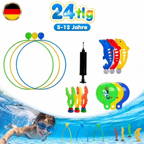 Pool tauchspielzeug set bunte - set,
