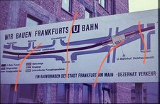 Org dia 1963 frankfurt - 1963, "u-bahn