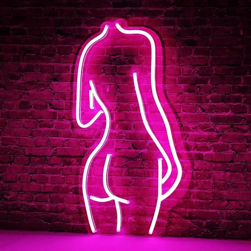Neon led schild frauen hintern - neon,