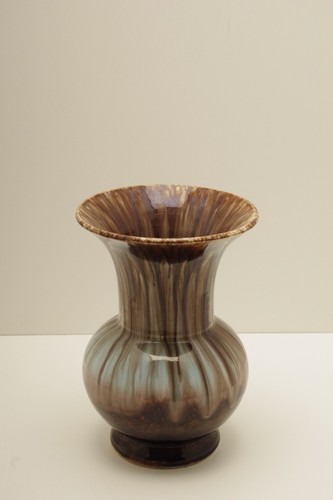Keramikvase braun