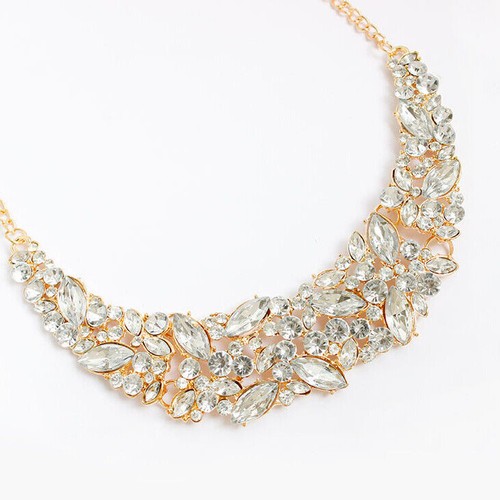 Choker halskette strass - halskette,