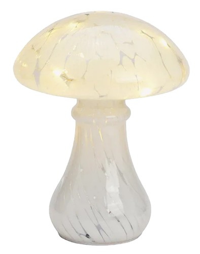 Dekoleuchte pilz glas - dekoleuchte, (l)