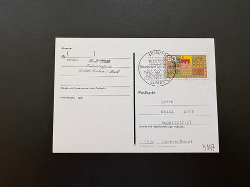 Brd fdc ersttagskarte - fdc,