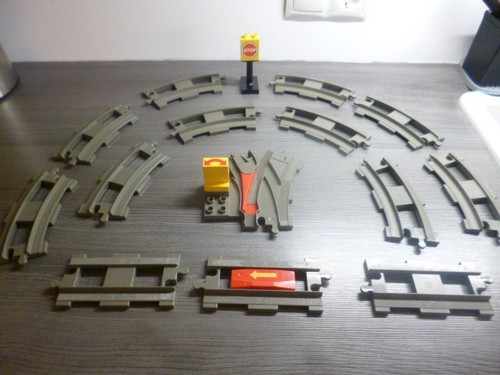 Lego duplo zur eisenbahn - duplo,