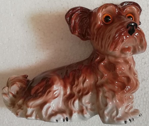 Porzellanhund hund figur - porzellanhund,