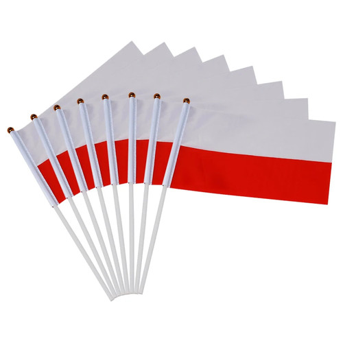 Handflagge stück polen - handflagge, 50