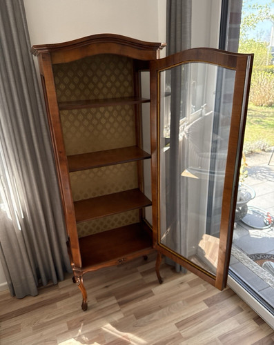Antik holz glas - antik, vitrine