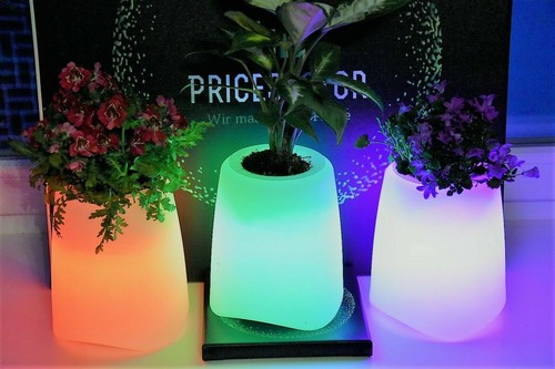 Blumenvase vase mit led akku - vase,