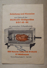 Bedienungsanleitung mühleg - bedienungsanleitung,