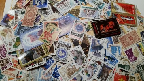 1000 verschiedene briefmarken - verschiedene,