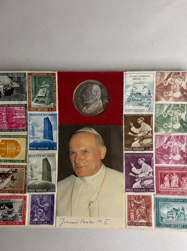 Vatikan numisbrief mit - vatikan,