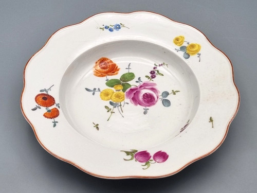 Meissen porzellan suppenteller - porzellan,