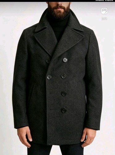 Schott military pea coat 44 - schott,