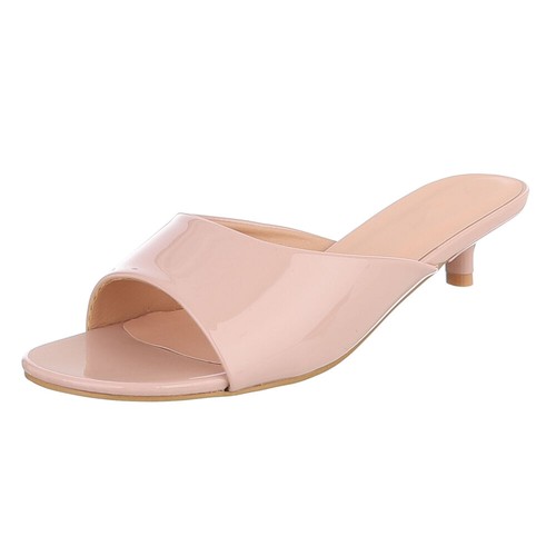 Damen mules mit offener - mules,