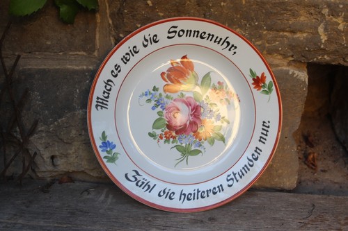 Art deco spruchteller - art,