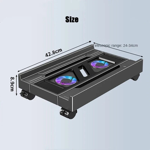 Verstellbarer computer - verstellbarer, pc