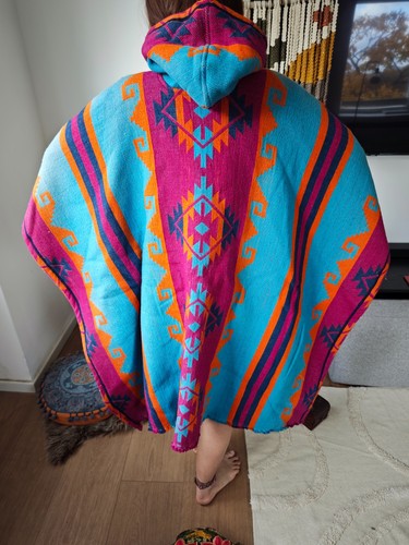 Alpaka unikat poncho warm - poncho,