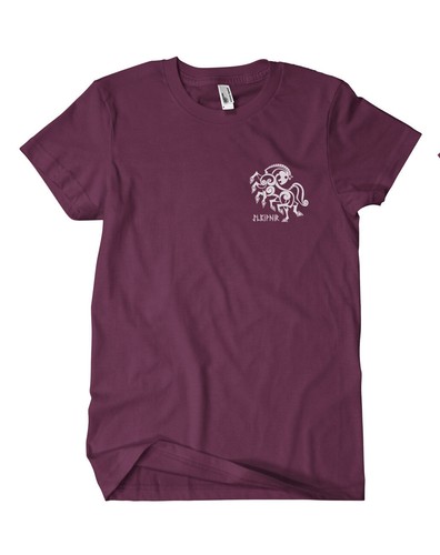 Sleipnir shirt burgund fb - sleipnir,