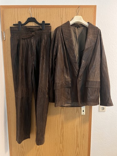 Echtleder anzug für herren - echtleder,