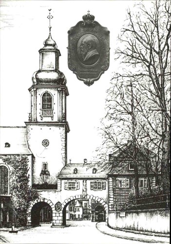 Postkarte 1970 aschaffenburg - postkarte,