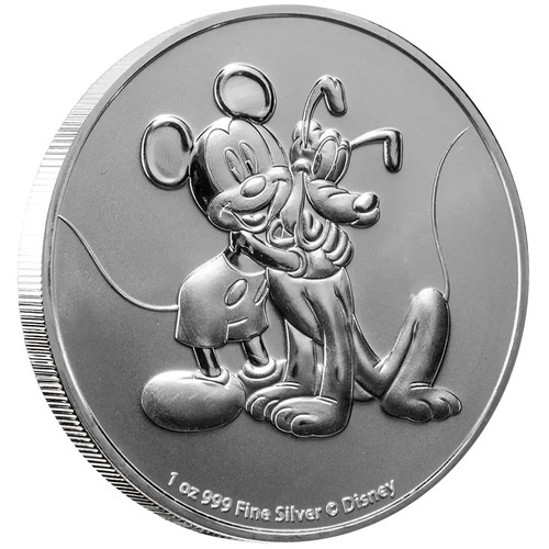 Silbermünze disney mickey - silbermünze, disney™