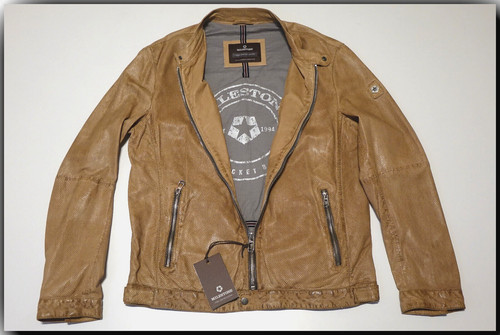 Milestone herren lederjacke - herren,