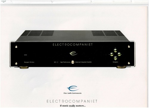 Electrocompaniet eci - electrocompaniet,
