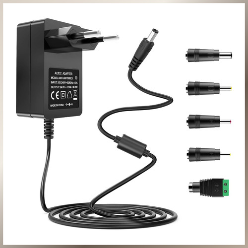 Netzteil adapter 24v 5a - 24v, 1,5a
