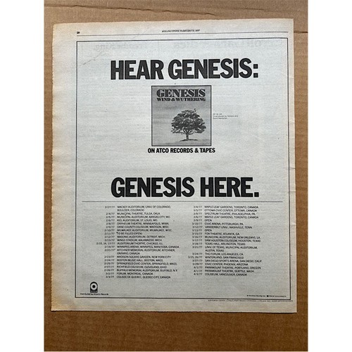 Genesis wind and - and, (d)