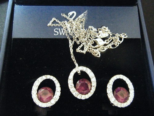 Swarovski set kette - set, &