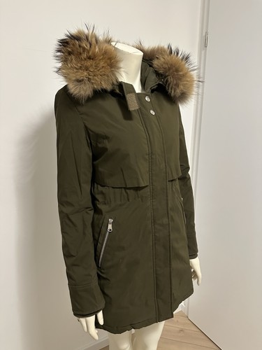 Daunenjacke damen echtpelz - daunenjacke, gr