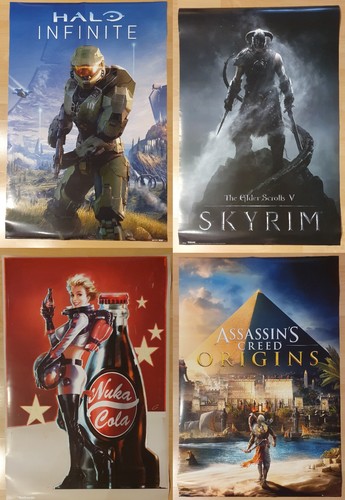Poster 61x91 halo infinite - 61x91,