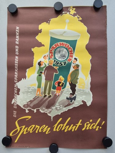 Plakat riediger sparkasse - plakat,