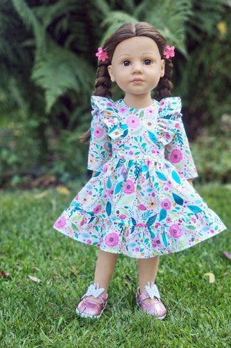 Puppenkleidung sommerkleid - puppenkleidung,