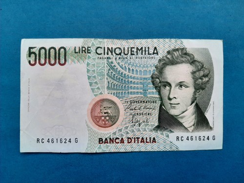 5000 lire italien - 1, /