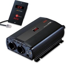 AEG Spannungswandler 12V DC zu 230V AC 800W Wechselrichter Strom-Adapter ST-800