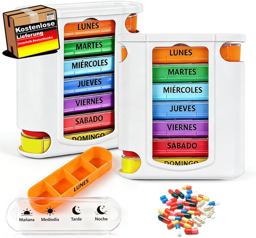 Tabletten wochenbox tage - 7,